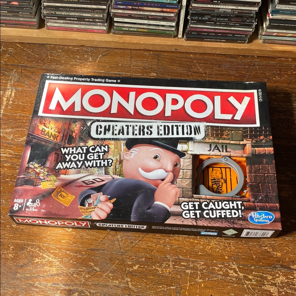 Hasbro Monopoly Cheaters Edition COMPLETE